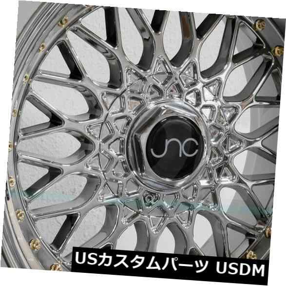 ホイール 4本セット 4-新しい15インチJNC 004 JNC004ホイール15x8 5x100 / 5x114.3 20プラチナ。リム ｜au  PAY マーケット