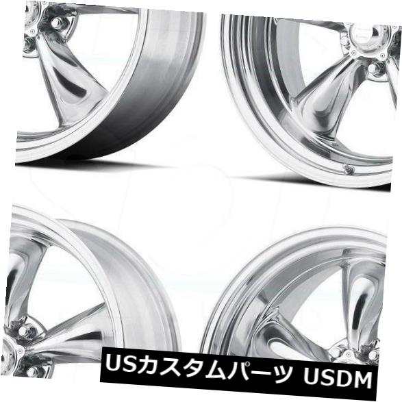 ホイール 4本セット 4-新しい17 "VN515 Torqスラスト1 PCホイール17x8 5x114.3 / 5x4.5 -11ポリッシの通販は