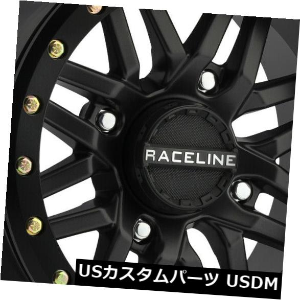 ホイール 4本セット 4-新しい14 "Raceline A91B Rynoホイール14x7 4x156 10マットブラックリム 4-Neの通販は