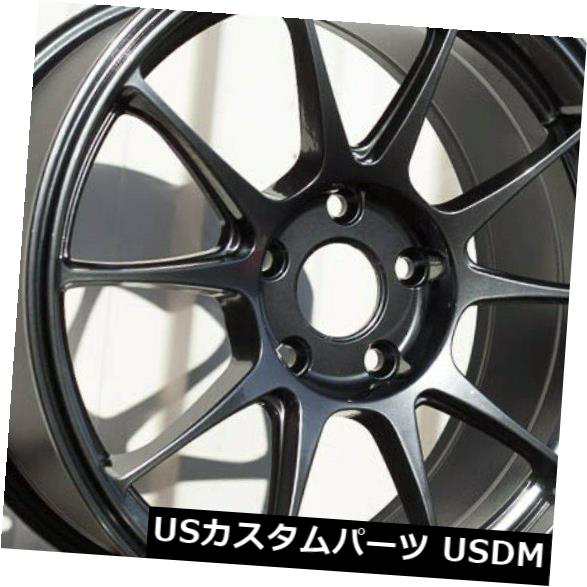 ホイール 4本セット 4-New 17 "Rota Titan Wheels 17x9 5x114.3 35ハイパーブラックリム  4-Neの通販は 179,520円