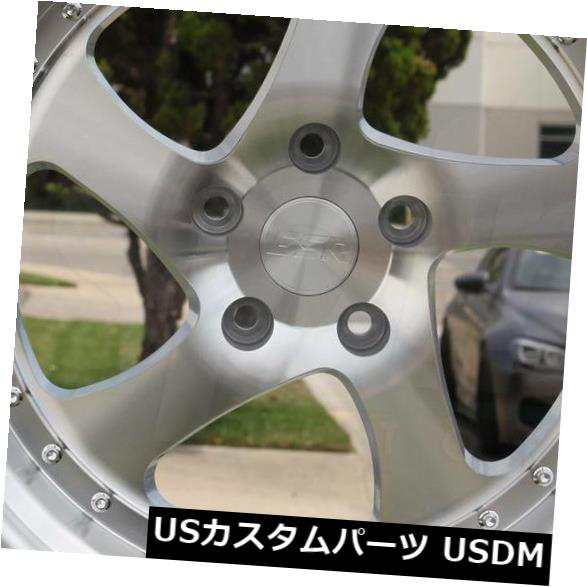 ホイール 4本セット 4-新しい18インチESR SR02 SR2ホイール18x9.5 / 18x10.5 5x120 22/22機械加工シの通販は