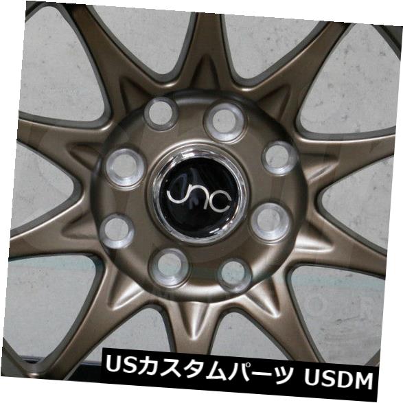 ホイール 4本セット 4-新しい15インチJNC 003 JNC003ホイール15x8 / 15x9 4x100 / 4x114.3 0/0の通販は 141,240円