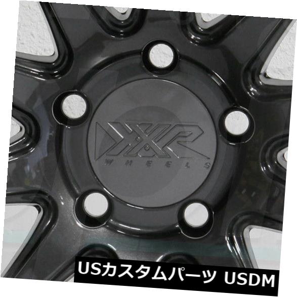 ホイール 4本セット 4-新しい18インチXXR 527Dホイール18x9 5x114.3 20グラファイトリム  4-New 18" XXの通販は 162,360円