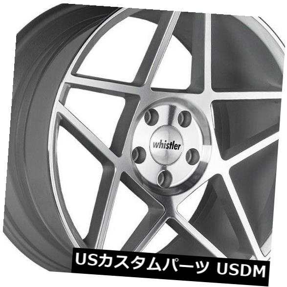 ホイール 4本セット 4 新しい19インチウィスラーkr5ホイール19x8 5 5x114 3 30機械加工シルバーリム 4 New 19の通販はau Pay マーケット Usパーツ取り扱い専門 Usdm