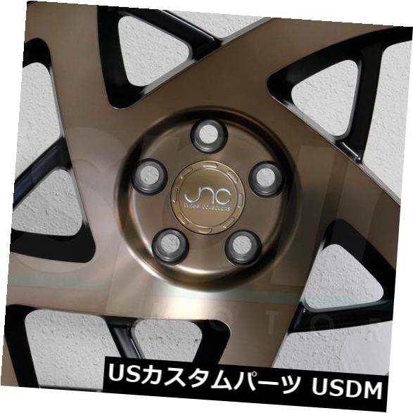 ホイール 4本セット 4-New 17 "JNC 047 JNC047 Wheels 17x9.5 5x100 35 Matte Blackの通販は