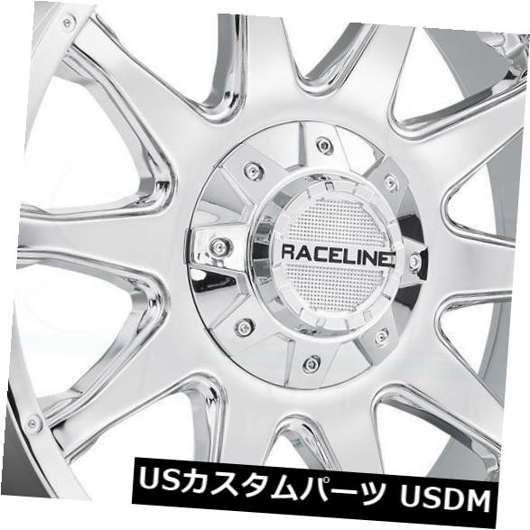 ホイール 4本セット 4-新しい17 "Raceline 930Cシフトホイール17x9 6x135 / 6x5.5 0クロームリム  4-の通販は 194,040円