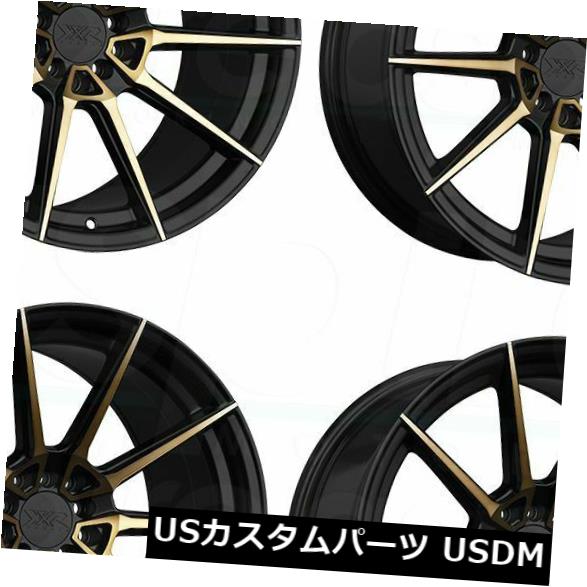 ホイール 4本セット 4-新しい18インチXXR 567ホイール18x8.5 5x108 / 5x112 35ブロンズブラックリム  4-Nの通販は