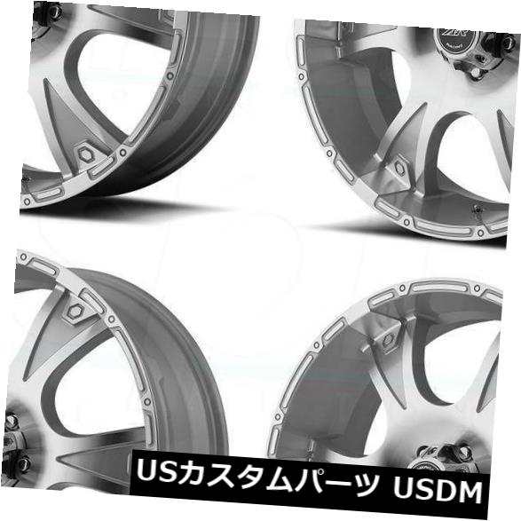 ホイール 4本セット 4-新しい20 "American Racing AR889ダガーホイール20x8.5 5x114.3 / 5x4.5の通販は