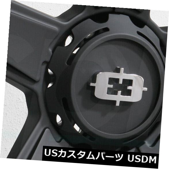 ホイール 4本セット 4-New 20 "Vision 390 Empire Wheels 20x9 8x180 12サテンブラックリム  の通販は 188,100円