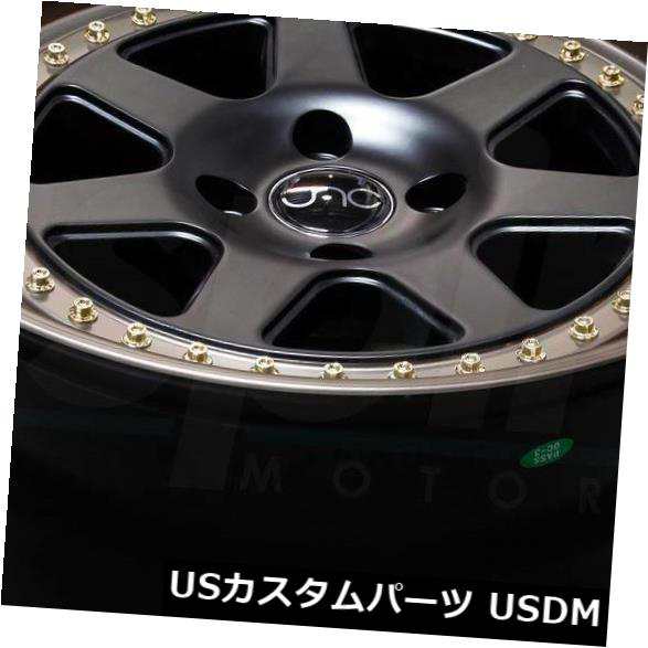 ホイール 4本セット 4-新しい18インチJNC 048 JNC048ホイール18x9.5 5x114.3 25マットブラックブロンズリップの通販は