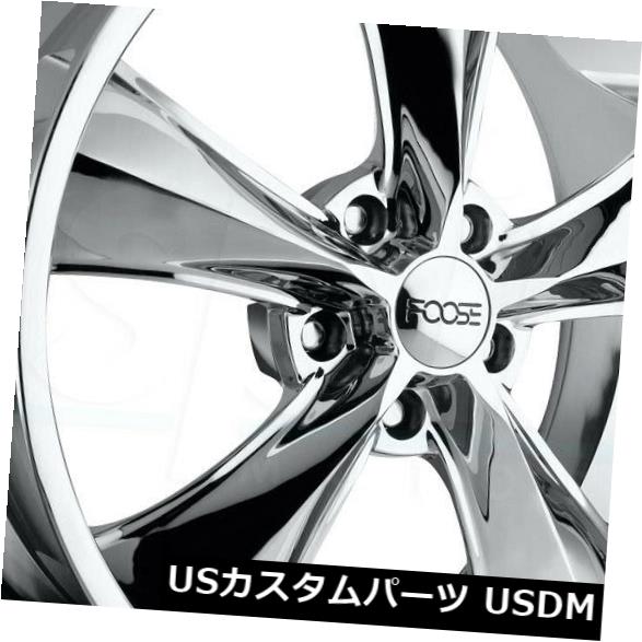 ホイール 4本セット 4-新しい20インチFoose Legend F105ホイール20x8.5 / 20x10 5x4.5 32/40クロ 229,878円