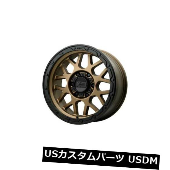 ホイール 4本セット 4-新しい17 "XD XD135グレネードホイール17x9 5x5 / 5x127 18ブロンズブラックリップリム の通販は