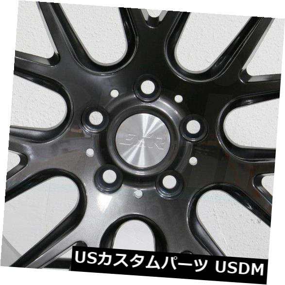 ホイール 4本セット 4-新しい19インチESR SR12ホイール19x8.5 / 19x10.5 5x114.3 30/22ガンメタルスタの通販は