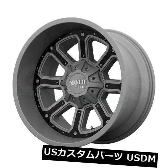 ホイール 4本セット 4-新しい18インチMoto Metal MO984シフトホイール18x9 8x6.5 / 8x165.1 -12ガンの通販は