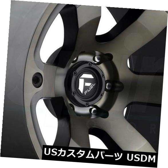 ホイール 4本セット 4-新しい17 Fuel Beast D564 Wheels 17x10 5x5 / 5x127 -18 Black