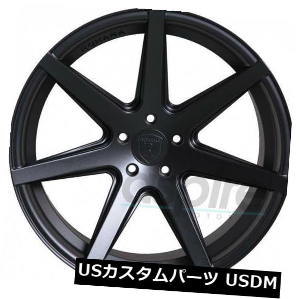 ホイール 4本セット 4-新しい20 "Rohana RC7ホイール20x9 5x120 32グラファイトリム  4-New 20" Rohの通販は 555,720円