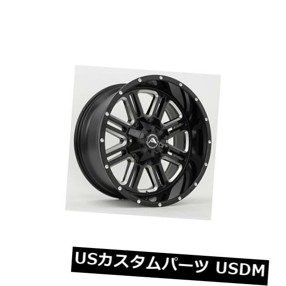 ホイール 4本セット 4-New 20 "American Off-Road A106 Wheels 20x12 6x120 -44 Blaの通販は