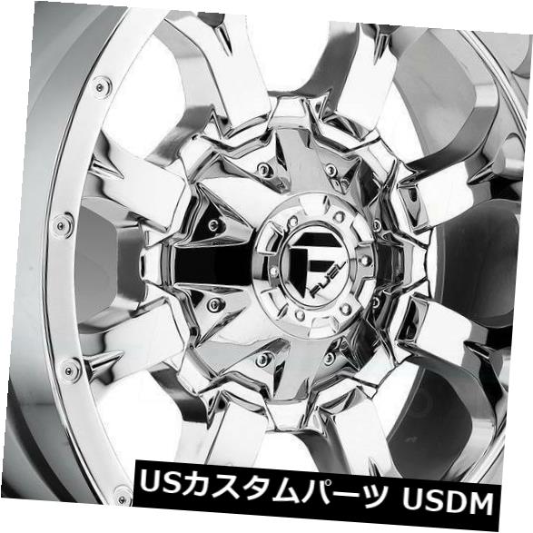 ホイール 4本セット 4-新しい20 "燃料クランクD516ホイール20x9 8x170 1クロムリム  4-New 20" Fuel Krの通販は 235,224円