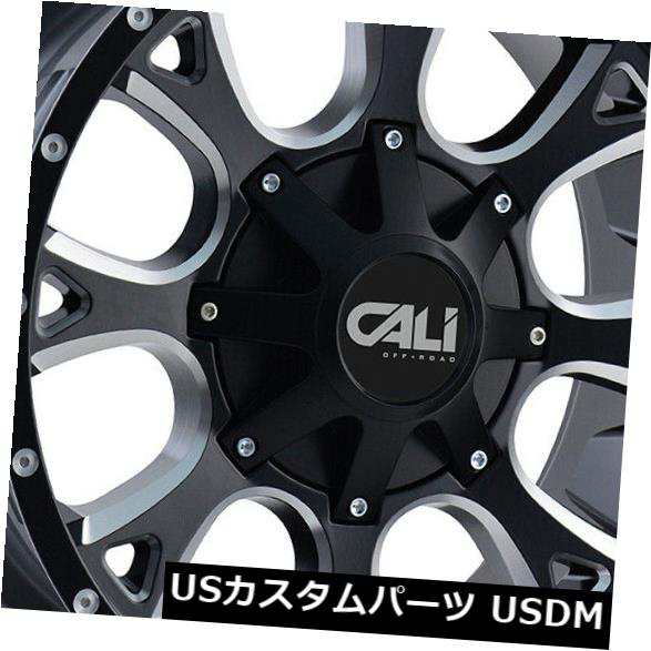 ホイール 4本セット 4-New 20 "Cali Off-Road Anarchy Wheels 20x9 5x5.5 / 5x150 0の通販は