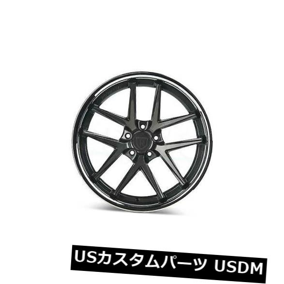 ホイール 4本セット 4-新しい20インチRohana RC9ホイール20x9 / 20x11 5x130 47/48グラファイトスタガードの通販は