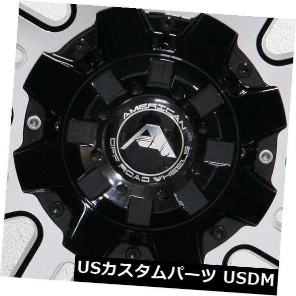 ホイール 4本セット 4-新しい20 "アメリカのオフロードA106ホイール20x12 6x135 -44ブラック加工リム  4-New 2の通販は