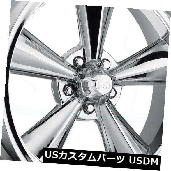 ホイール 4本セット 4-新しい17 "US Mags Standard U104ホイール17x7 5x4.5 1クロームリム  4-Newの通販は