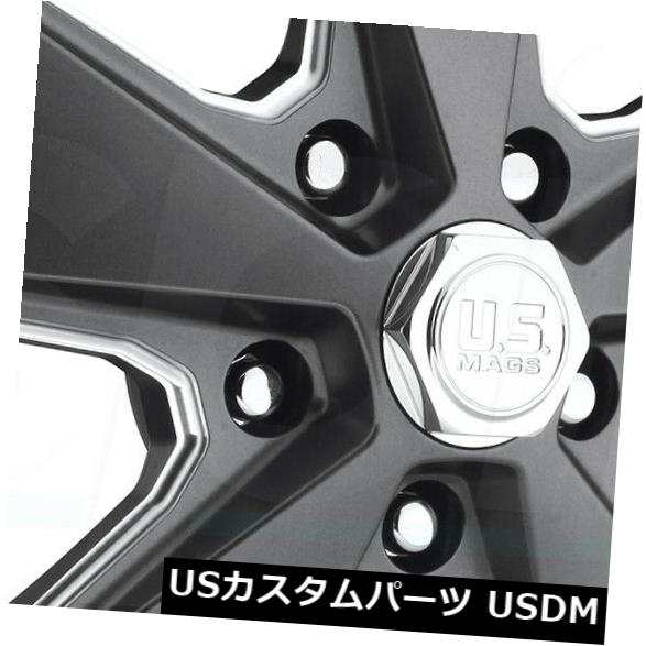 ホイール 4本セット 4-New 20 "US Mags Roadster U120 Wheels 20x8 5x5 / 5x127 1 Gの通販は 418,440円