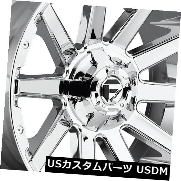ホイール 4本セット 4-新しい20 "Fuel Contra D614ホイール20x10 6x135 / 6x5.5 -19クロムリム  の通販は