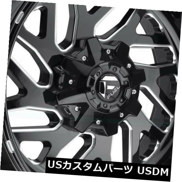 ホイール 4本セット 4-新しい22インチ燃料Triton D581ホイール22x12 5x4.5 / 5x5 / 5x12  7 -43ブの通販は 257,796円