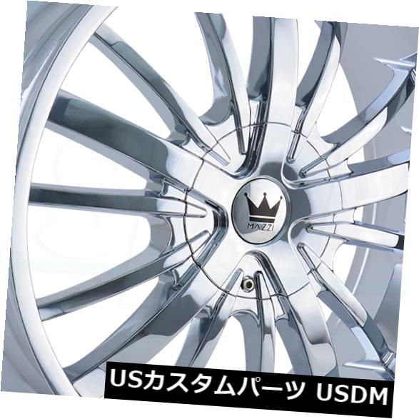 ホイール 4本セット 4-新しい24 "Mazzi Essence Wheels 24x9.5 5x115 / 5x120 18クロームリムの通販は ホイール 4本セット 4-新しい24 "Mazzi Essence Wheels 24x9.5 5x115 / 5x120 18クロームリムの通販は