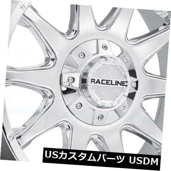 ホイール 4本セット 4-新しい18インチRaceline 930Cシフトホイール18x8 6x120 35クロームリム  4-New 18の通販は