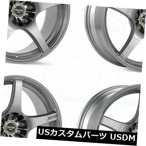 ホイール 4本セット 4-New 19 "Enkei RP03 Wheels 19x8.5 5x120 12シルバーペイントリム  4-Neの通販は 241,758円