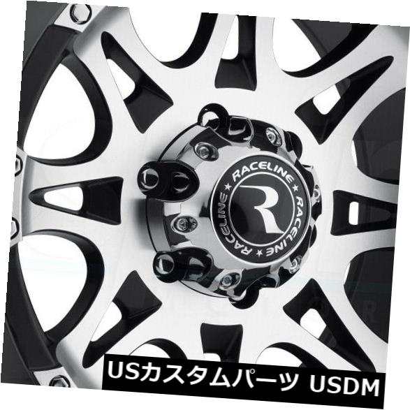 ホイール 4本セット 4-新しい20インチRaceline 982ラプターホイール20x9 6x5.5 / 6x139.7 20加工ブラックの通販は 202,620円