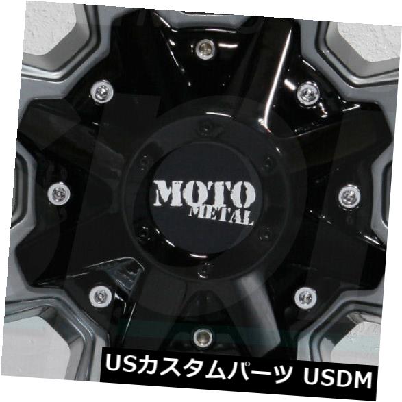 ホイール 4本セット 4-New 20 "Moto Metal MO970 Wheels 20x9 6x135 / 6x5.5 0 Gunmの通販は