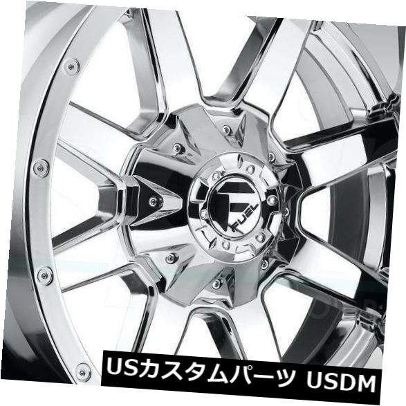 ホイール 4本セット 4-新しい20 "Fuel Maverick D536 Wheels 20x8.25 8x200 122 Chromeの通販は