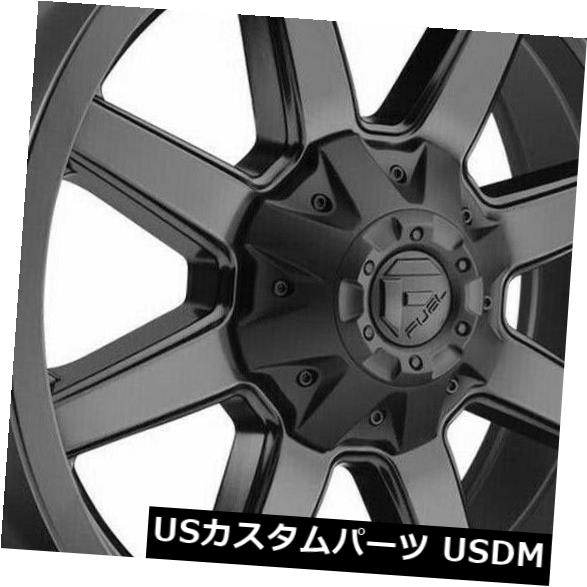 ホイール 4本セット 4-新しい20 "Fuel Maverick D436 Wheels 20x8.25 8x6.5 / 8x165.1 の通販は