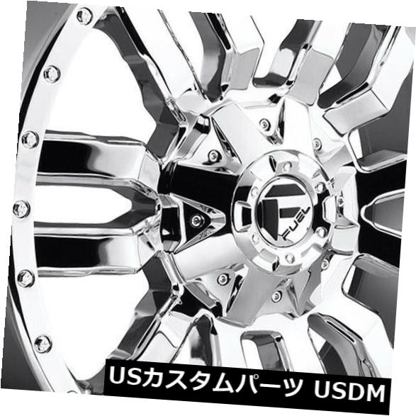 ホイール 4本セット 4-新しい22 "燃料スレッジD631ホイール22x10 6x135 / 6x5.5 10クロムリムマグ  4-Newの通販は 678,480円