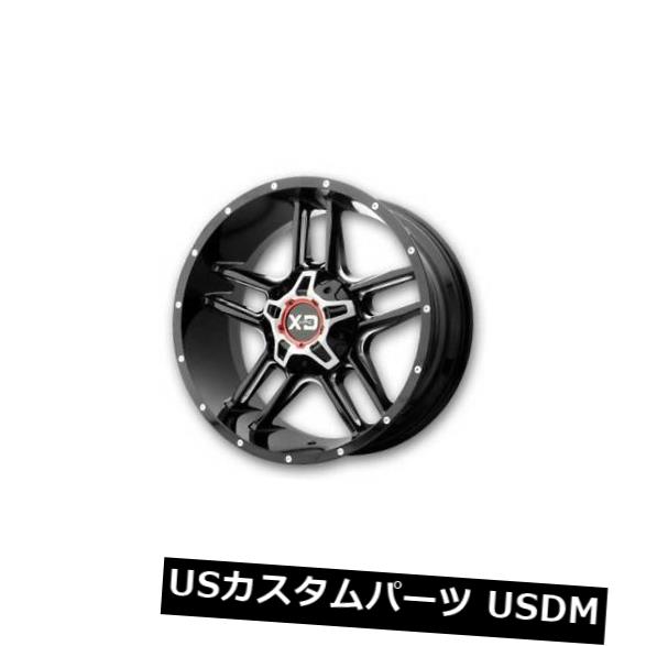 ホイール 4本セット 4-New 20 "XD XD839クランプホイール20x9 8x180 18ブラックミルドリム  4-New 20"の通販は