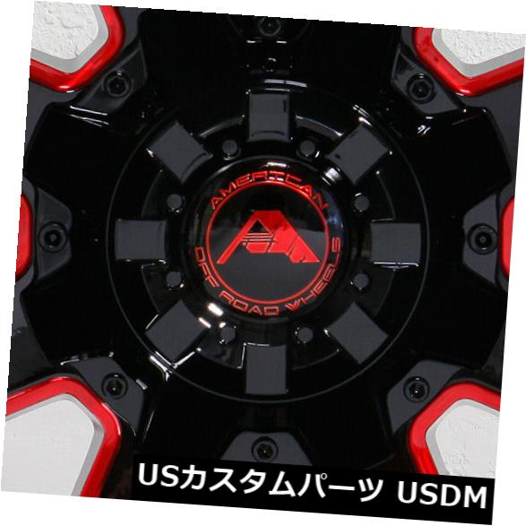 ホイール 4本セット 4-New 20 "American Off-Road A108 Wheels 20x12 6x135 / 6x5.5 514,800円