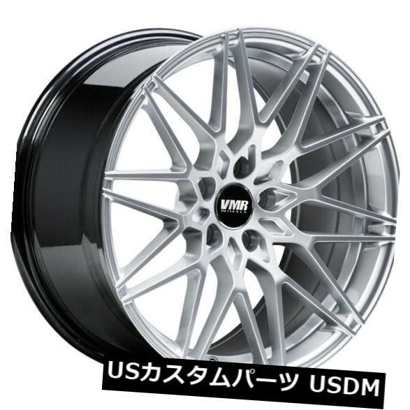ホイール 4本セット 4-新しい19インチVMR V801ホイール19x8.5 5x112 35ハイパーシルバーリム 4-New 19" の通販は