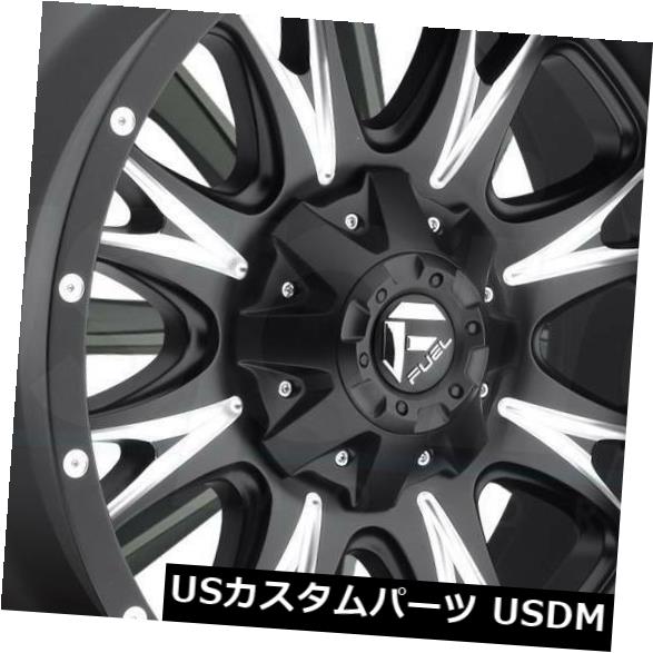 ホイール 4本セット 4-新しい20 "燃料スロットルD513ホイール20x12 6x135 / 6x5.5 -44ブラックミルドリム  4の通販は 241,758円