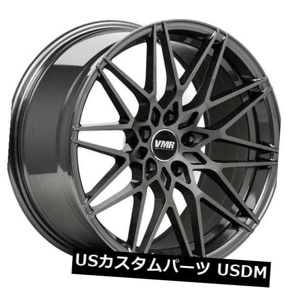 ホイール 4本セット 4-新しい19インチVMR V801ホイール19x8.5 5x114.3 35無煙炭リム  4-New 19" VMRの通販は
