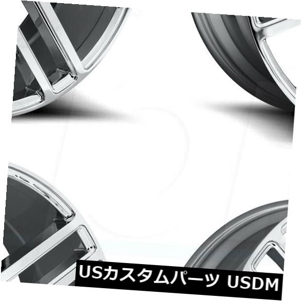 ホイール 4本セット 4-新しい22 "Niche Elan M098ホイール22x9.5 6x135 30クロームリム  4-New 22の通販は