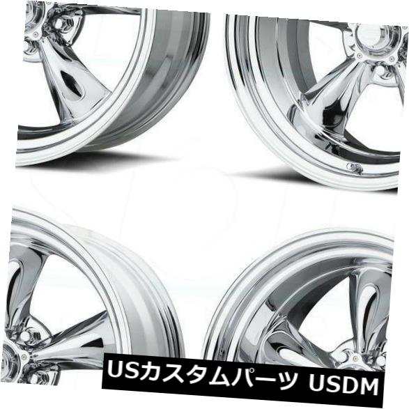 ホイール 4本セット 4-新しい17 "VN615 Torq Thrust 1 Pc Wheels 17x7 / 17x9.5 5x114.の通販は