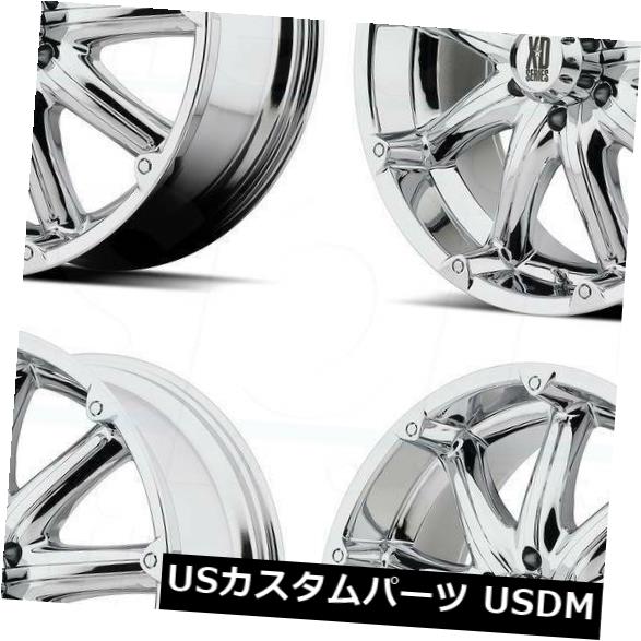 ホイール 4本セット 4-New 20 "XD XD779 Badlands Wheels 20x9 6x5.5 / 6x139.7 18 の通販は 580,800円