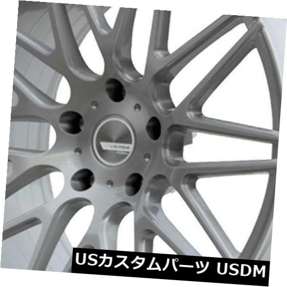 ホイール 4本セット 4-新しい19インチVerde VFF01ホイール19x9 / 19x10 5x112 30/36ブラッシュドアルミニの通販は