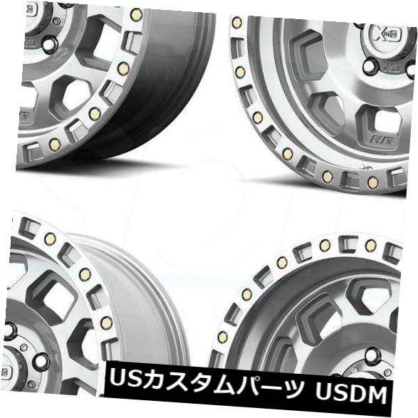 ホイール 4本セット 4-新しい18インチXD XD132 RG2ホイール18x9 6x5.5 / 6x139.7 0マシンリム  4-Neの通販は