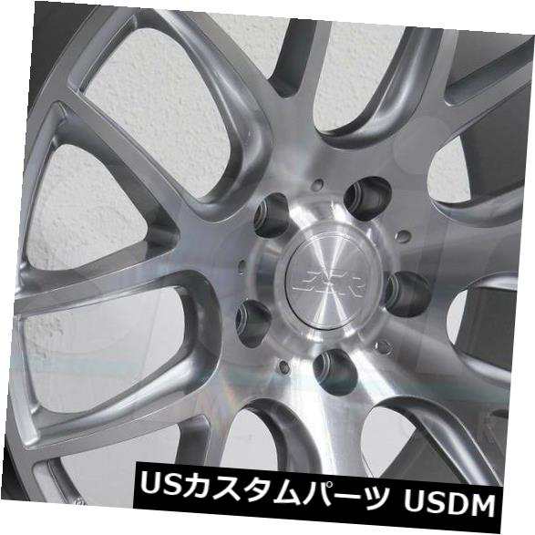 ホイール 4本セット 19x9.5 ESR SR12 5x120 35機械加工シルバーホイールリムセット（4）  19x9.5 ESR SRの通販は