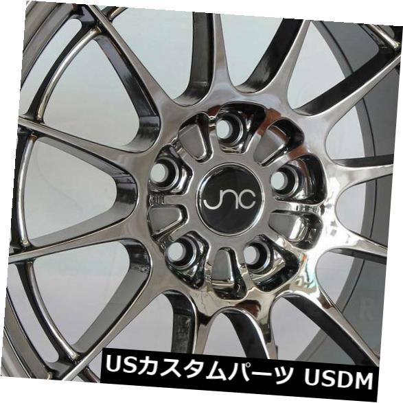 ホイール 4本セット 19x9.5 JNC 033 JNC033 5x120 35ブラッククロームホイールNew set（4）  19x9.の通販は 202,620円