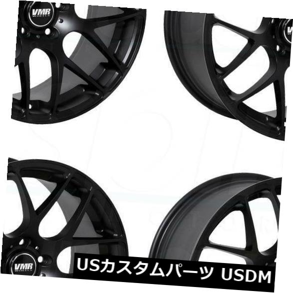 ホイール 4本セット 18x9.5 VMR V710 5x112 33マットブラックホイールリムセット（4）  18x9.5 VMR V71の通販は 202,620円